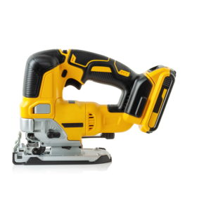 Modern Battery Jigsaw On A White Background