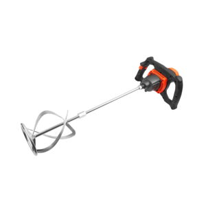 Manual Construction Mixer Isolated On White Background